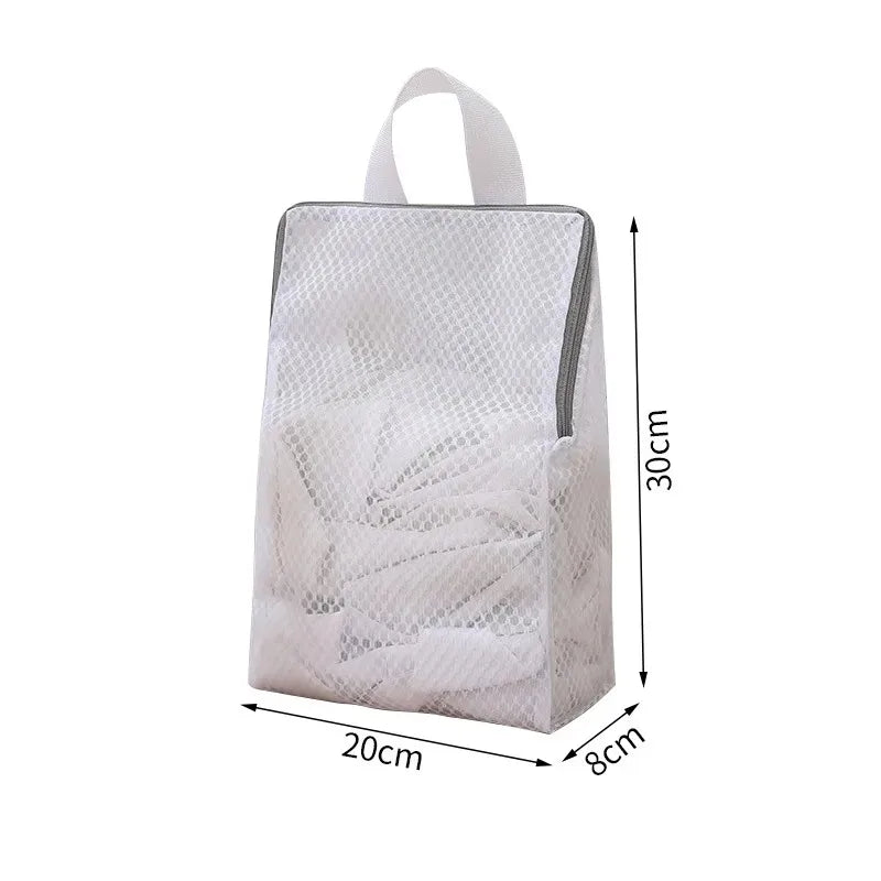 Upgraded Laundry Hand Bags Reusable Washing Machine Clothing Care Wash Bag Mesh Net Bra Socks Lingerie Underwear Laundry 2030