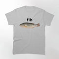 Funny Fih Fish Meme  T Shirt Summer T Shirts for Men Harajuku Casual Tee Shirt Short Sleeve Y2K Funny Clothing Oversized T Shirt