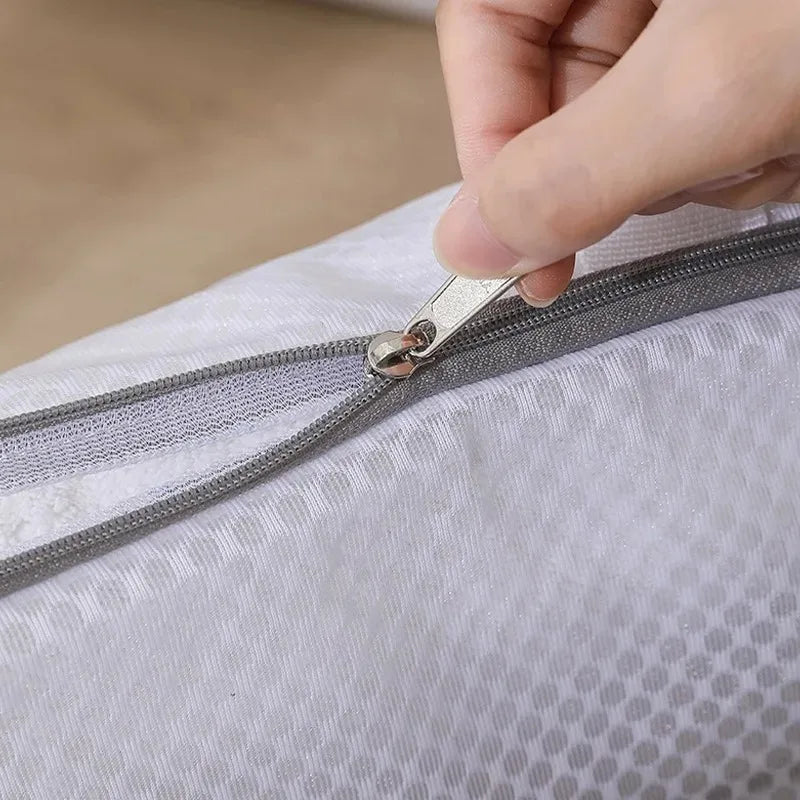 Upgraded Laundry Hand Bags Reusable Washing Machine Clothing Care Wash Bag Mesh Net Bra Socks Lingerie Underwear Laundry 2030