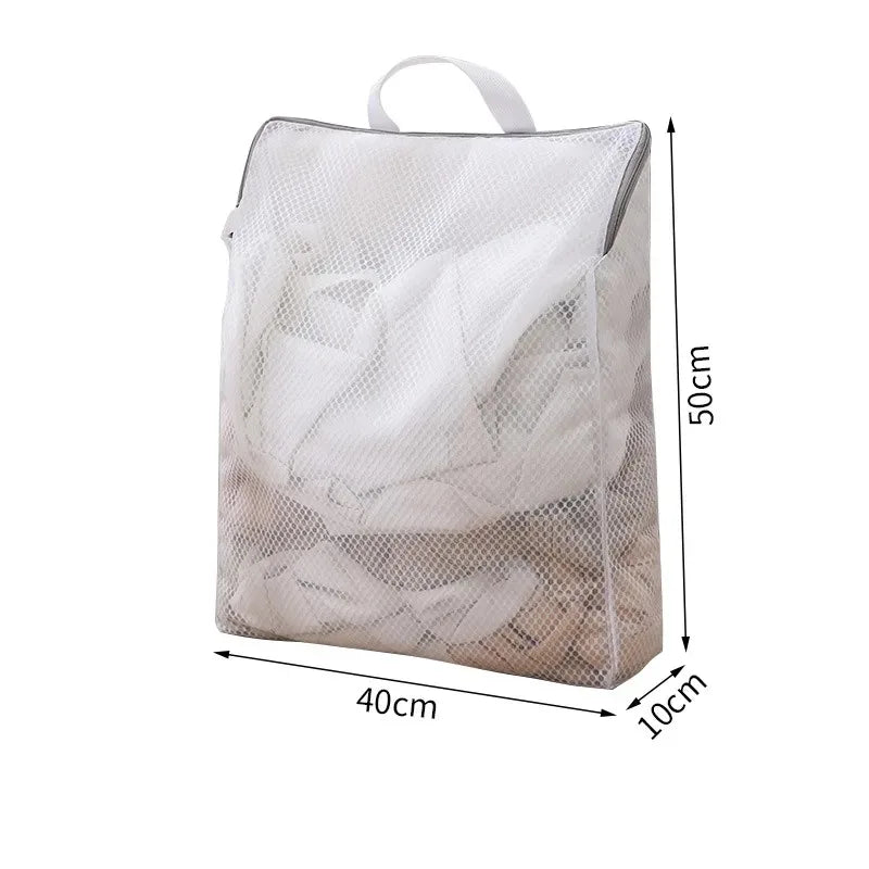 Upgraded Laundry Hand Bags Reusable Washing Machine Clothing Care Wash Bag Mesh Net Bra Socks Lingerie Underwear Laundry 2030