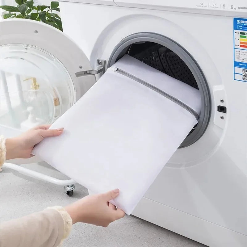 Upgraded Laundry Hand Bags Reusable Washing Machine Clothing Care Wash Bag Mesh Net Bra Socks Lingerie Underwear Laundry 2030