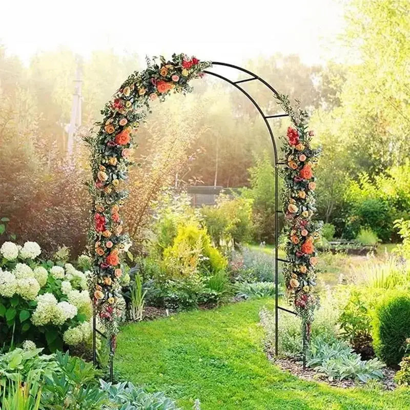 Trellis Arch For Climbing Plants Metal Outdoor Wedding Arch Balloon Decor Arbor Wedding Decoration Flowers Frame Backdrop Stand