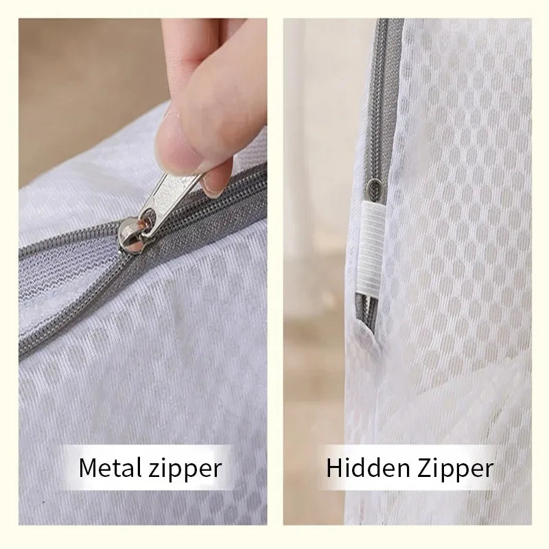 Upgraded Laundry Hand Bags Reusable Washing Machine Clothing Care Wash Bag Mesh Net Bra Socks Lingerie Underwear Laundry 2030