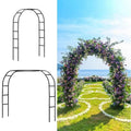 Trellis Arch For Climbing Plants Metal Outdoor Wedding Arch Balloon Decor Arbor Wedding Decoration Flowers Frame Backdrop Stand