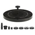Solar Fountain with 8 Nozzles Floating Solar Fountain Free-Standing Floating Style Fountain for Outdoor Garden Pond Pool